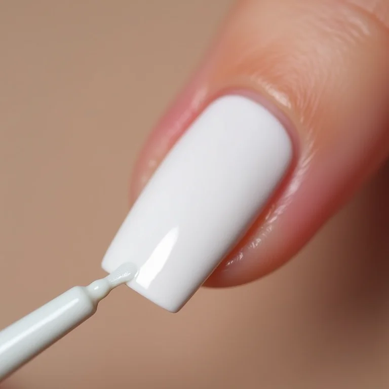 Como evitar que o esmalte branco manche
