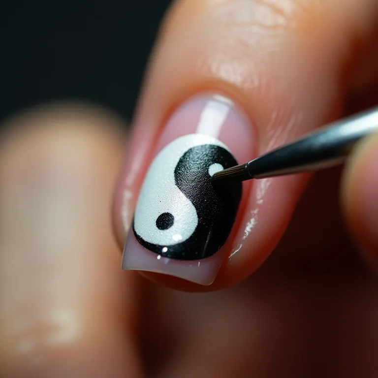 Como fazer o desenho do Yin Yang perfeito