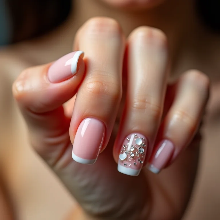 Comparação entre unhas naturais saudáveis e unhas de vidro