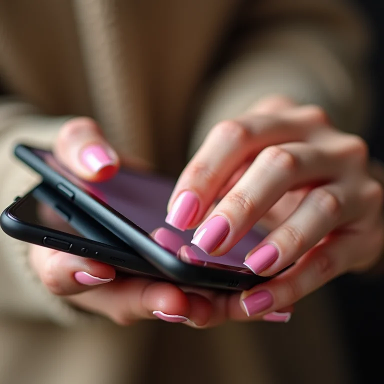 Comparando preços de esmaltes.