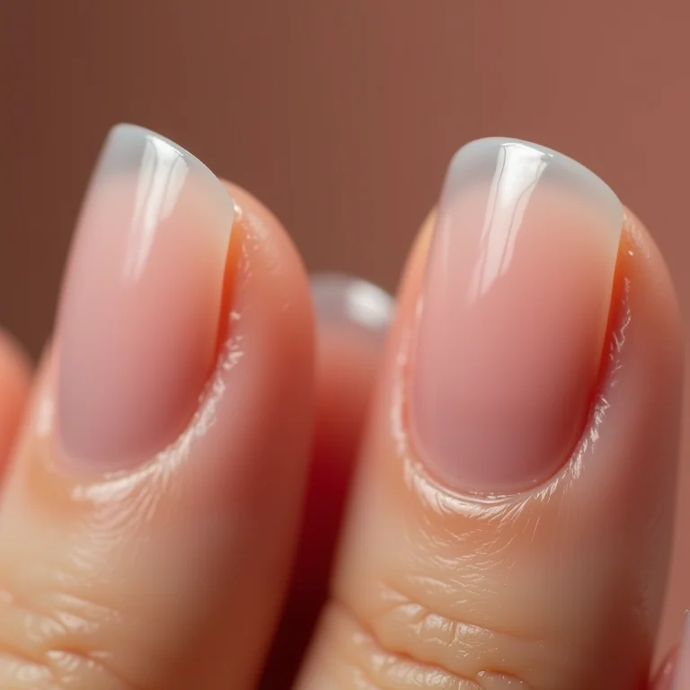 Comparativo unhas naturais danificadas vs saudáveis após remoção de gel
