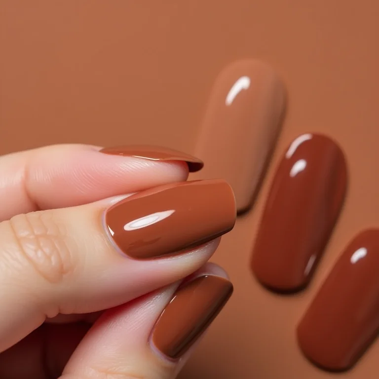 Cores que combinam com esmalte marrom