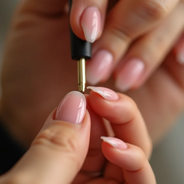 Cuidados diários com unhas de gel stiletto