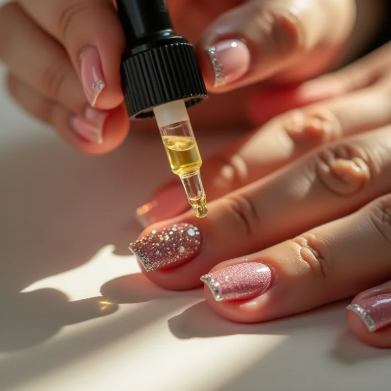 Cuidados para unhas com glitter e pedras