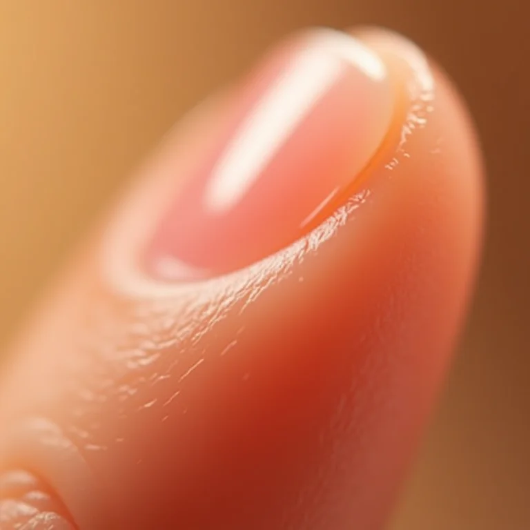 Cutículas hidratadas com óleo