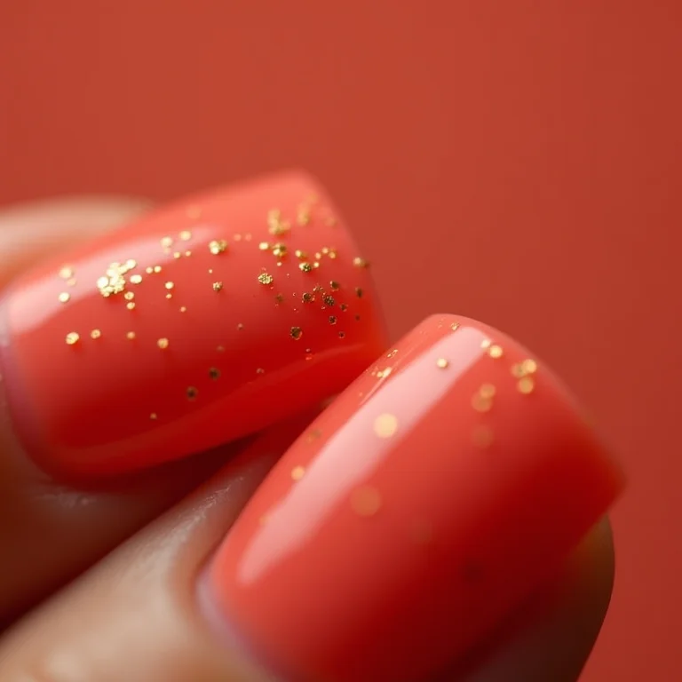 Danos aos unhas pelos fios de ouro