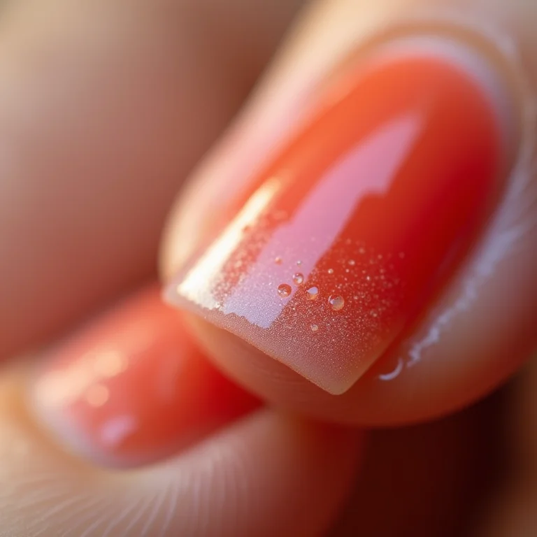 Danos nas unhas naturais após remoção de gel stiletto