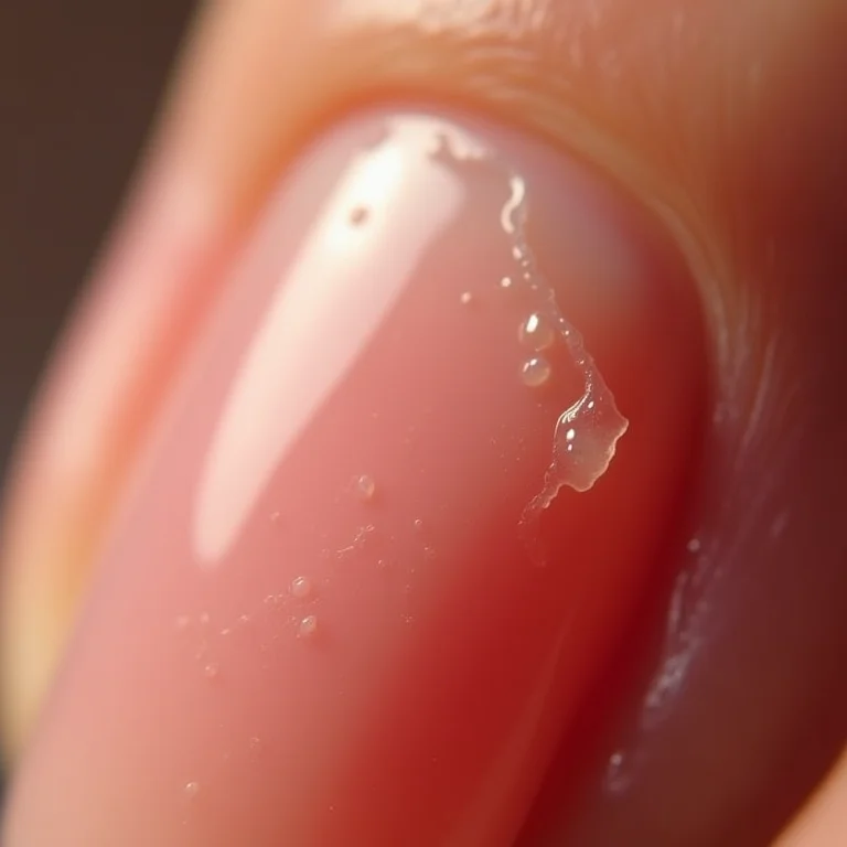 Danos por remoção incorreta de gel