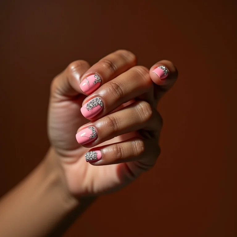 Desenhos geométricos com strass