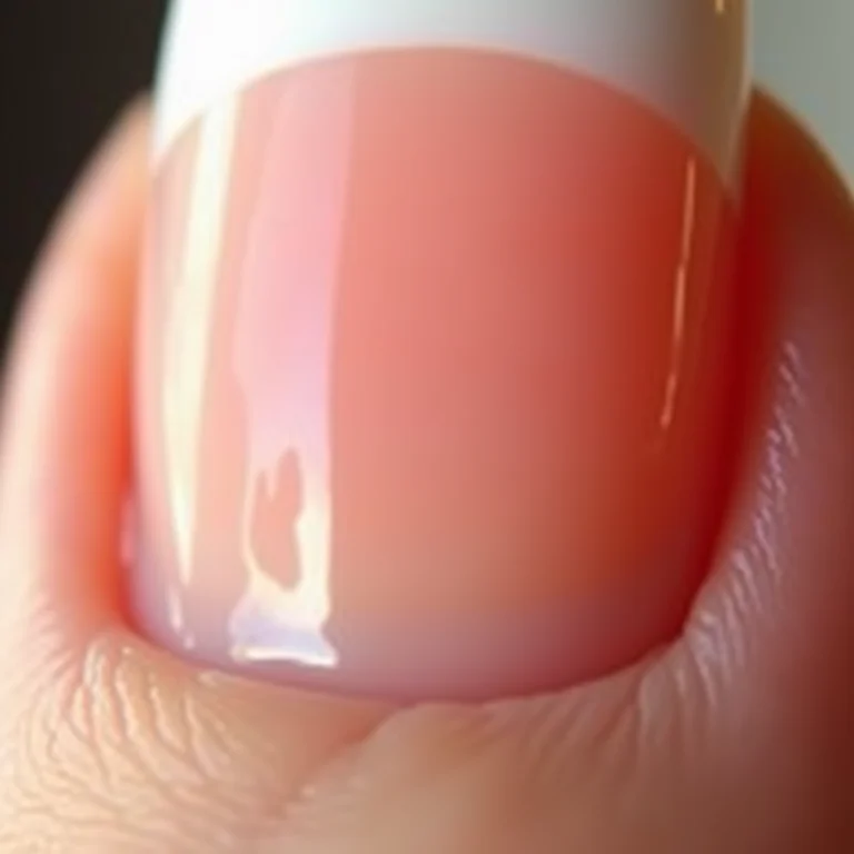 Detalhe macro da francesinha nos pés