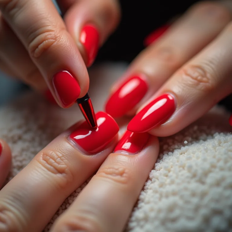 Dicas da especialista em unhas encapsuladas vermelhas