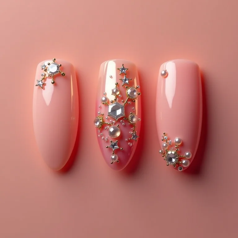 Diferentes formatos de unha decorados