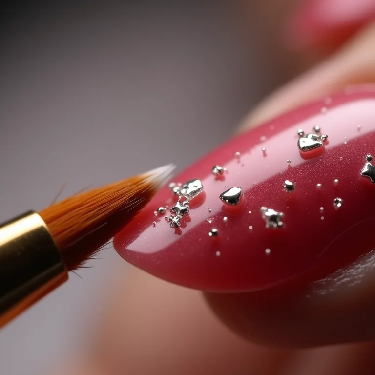 Diferentes tipos de pincéis para desenhar estrelas.