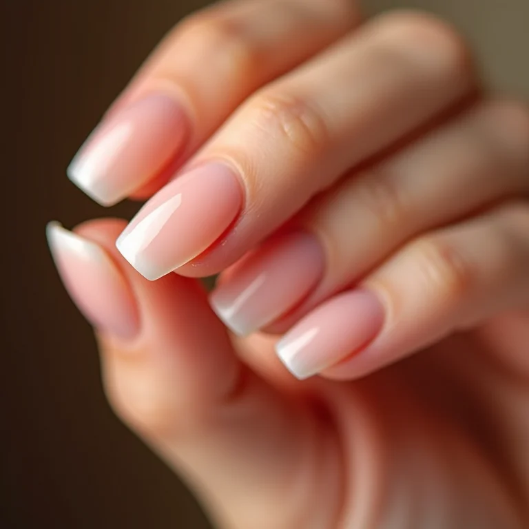 Durabilidade das unhas de gel encapsuladas após 4 semanas.