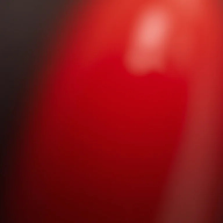 Efeito ombré vermelho e preto nas unhas