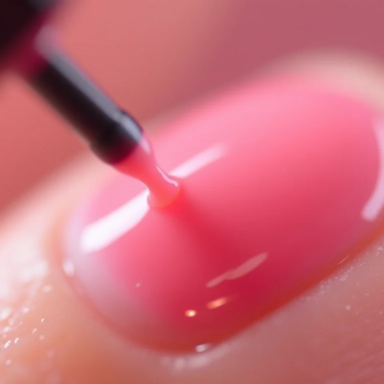 Esmaltação perfeita em camadas finas.