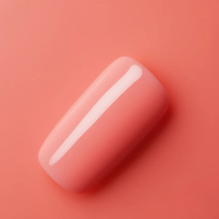 Esmalte cremoso Risqué Nude Rosé em close extremo