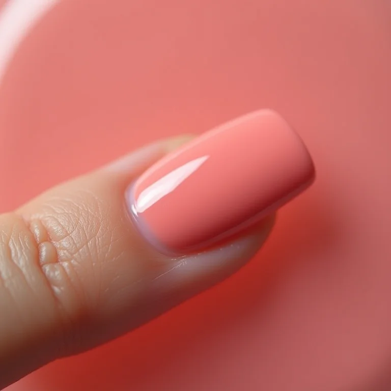 Esmalte de longa duração em unhas curtas