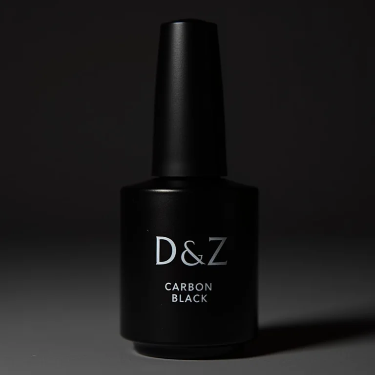 Esmalte em gel preto carbono da D&Z