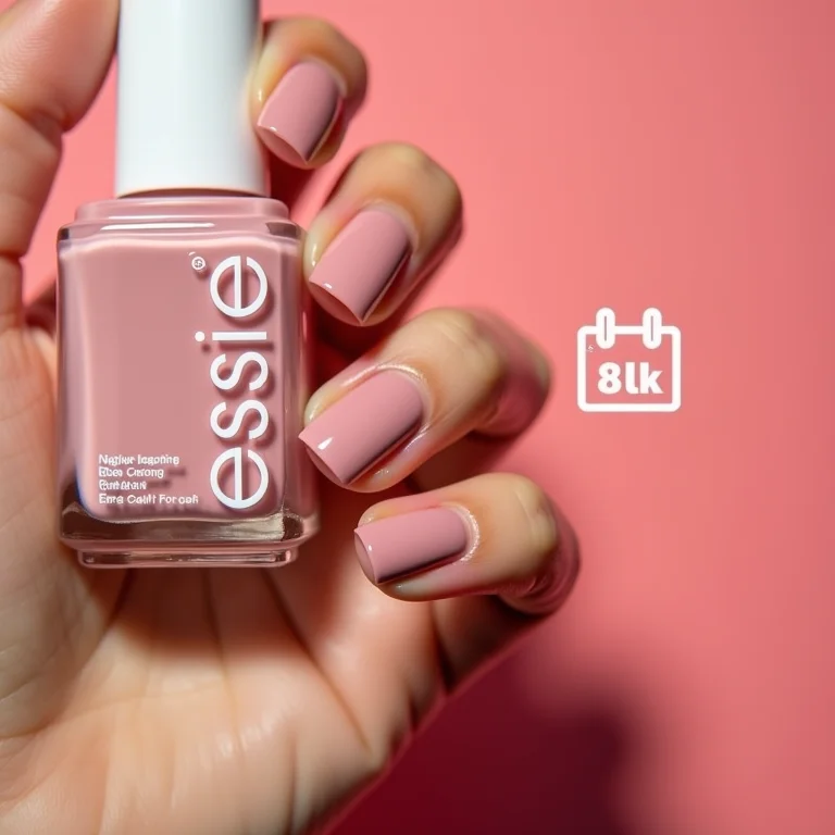 Esmalte Essie durando por muito tempo no calendário