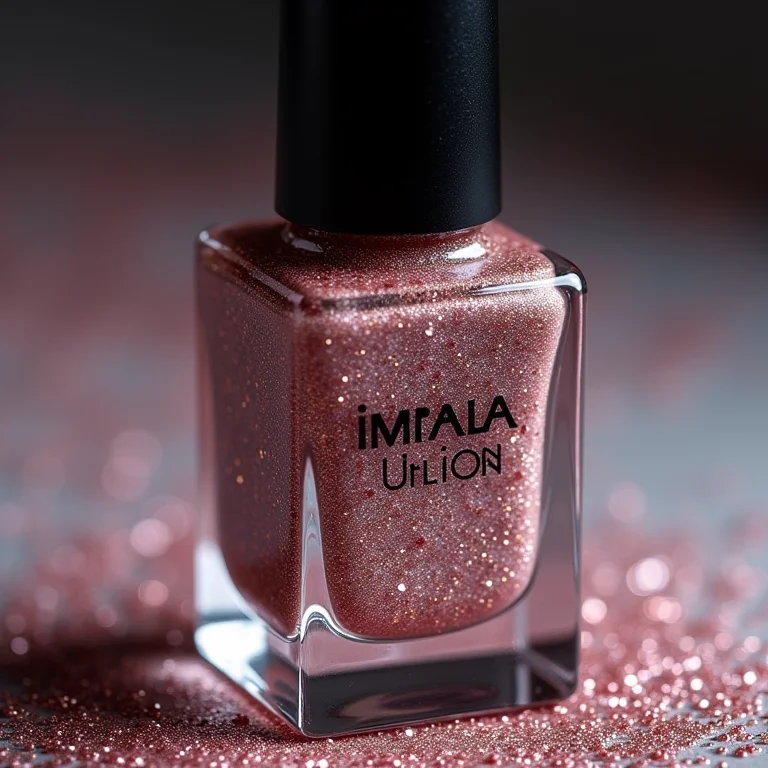 Esmalte Impala Glitter Ouro Nobre