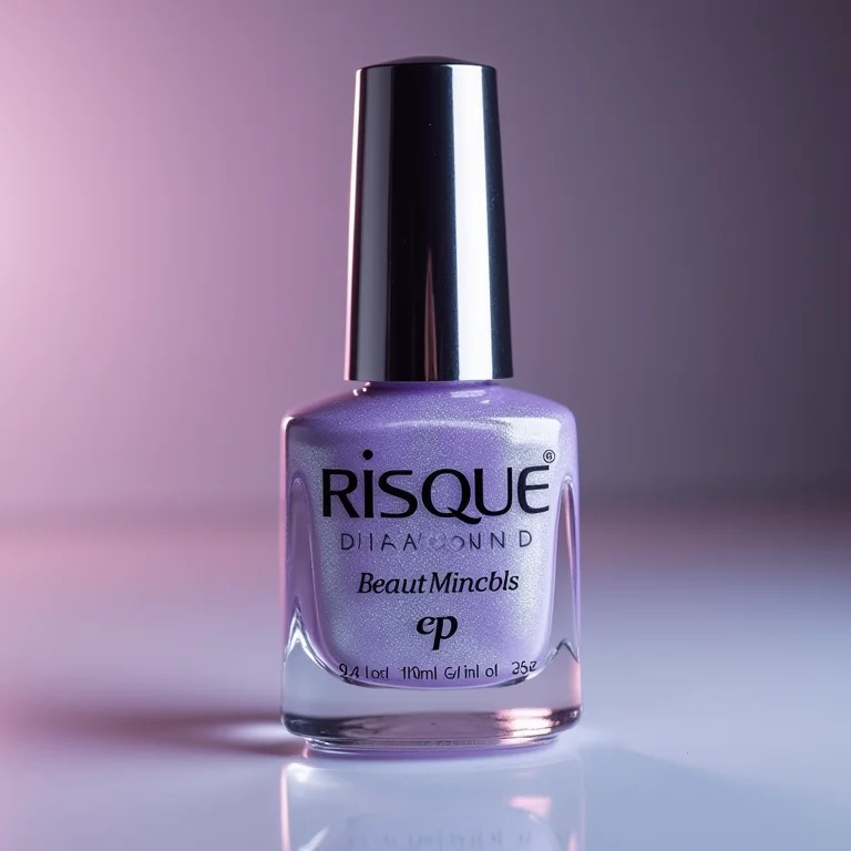Esmalte incolor Risqué Diamond Gel Top Coat.