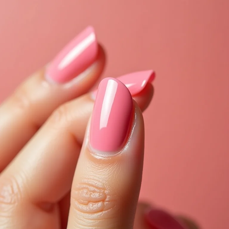 Esmalte Risqué Cremoso Branco Paris nas unhas.