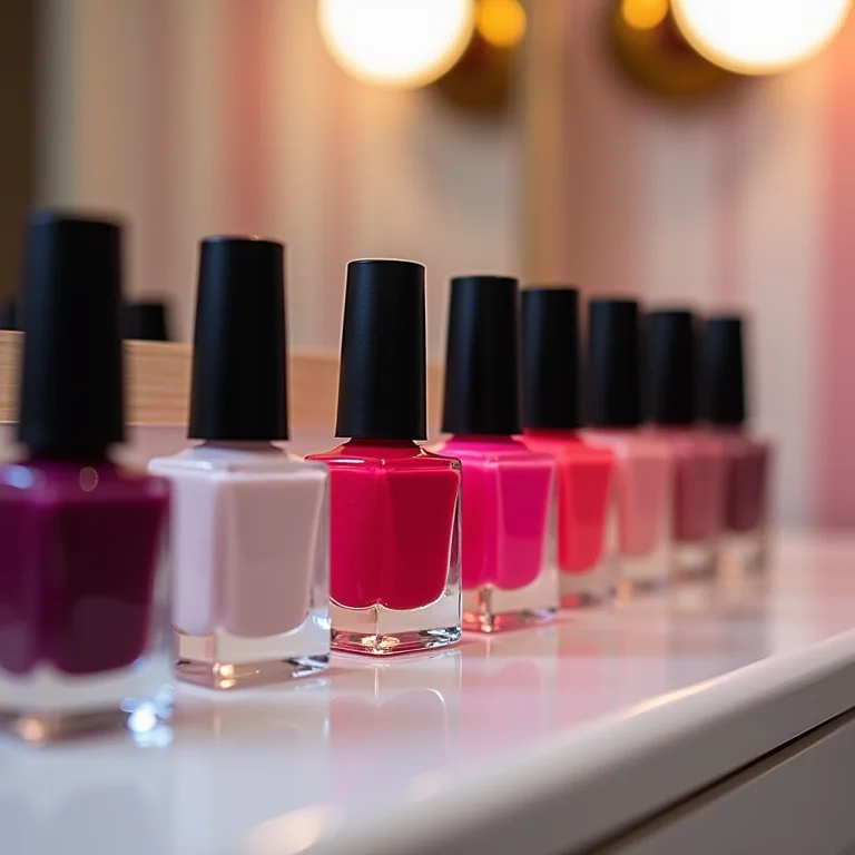 Esmaltes coloridos e proteção de bijuterias.