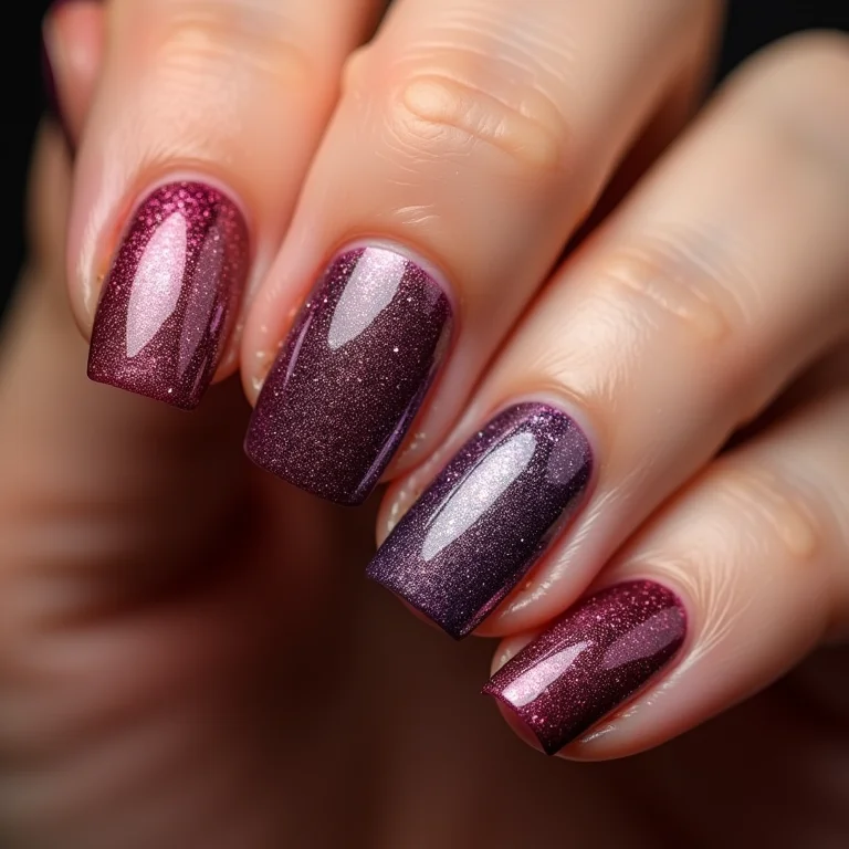Esmaltes com glitter da Risqué