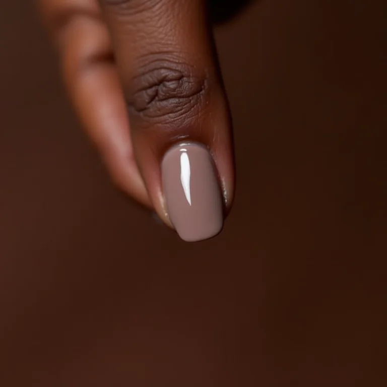 Esmaltes de tons neutros para pele negra.