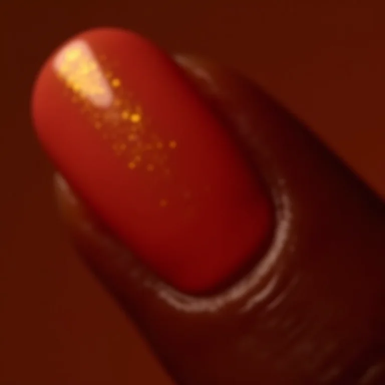 Esmaltes de tons quentes para pele negra.