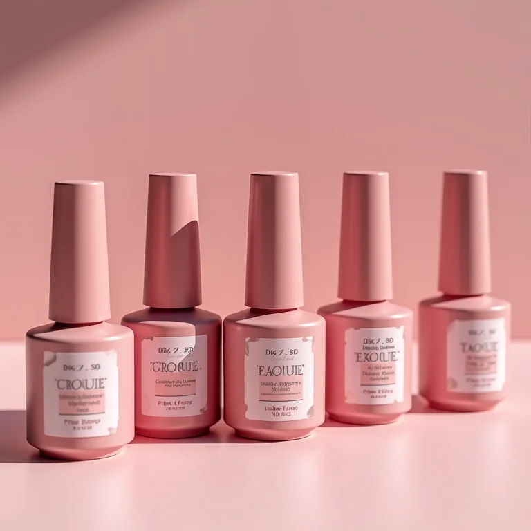 Esmaltes em gel da marca D&Z.