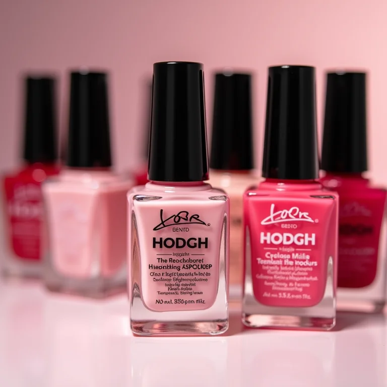 Esmaltes hipoalergênicos para crianças com ingredientes seguros.