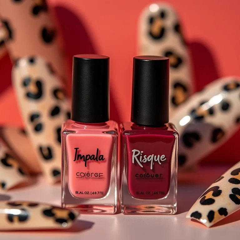 Esmaltes Impala e Risqué.