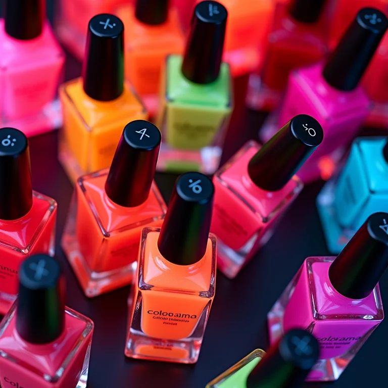 Esmaltes neon da Colorama