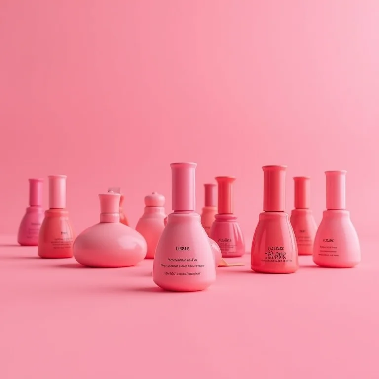 Esmaltes rosa da Colorama