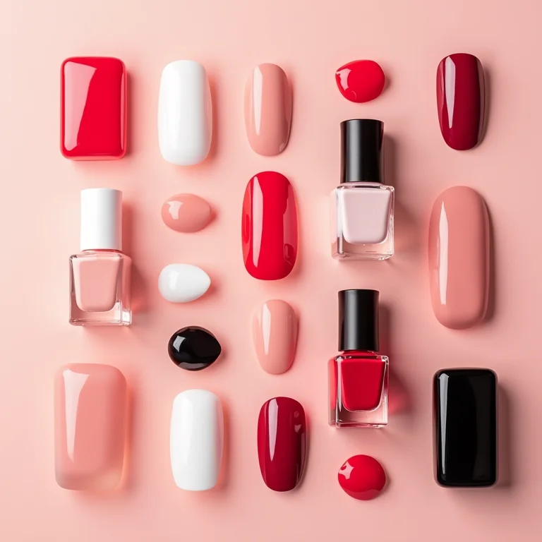 Esmaltes xadrez para unhas juninas