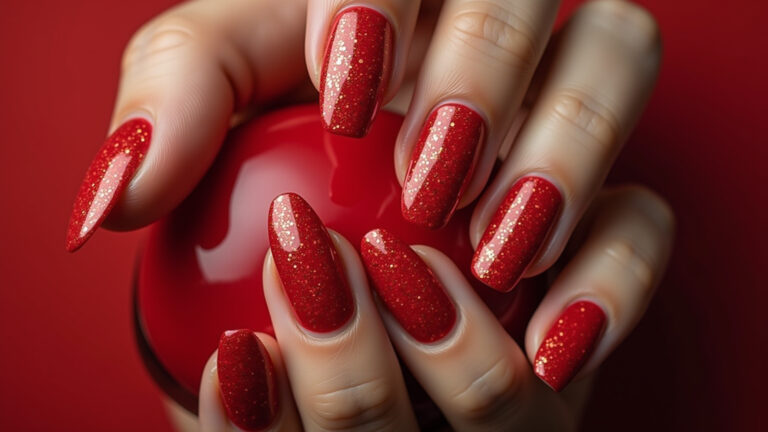 Unhas decoradas vermelhas: +50 ideias irresistíveis.