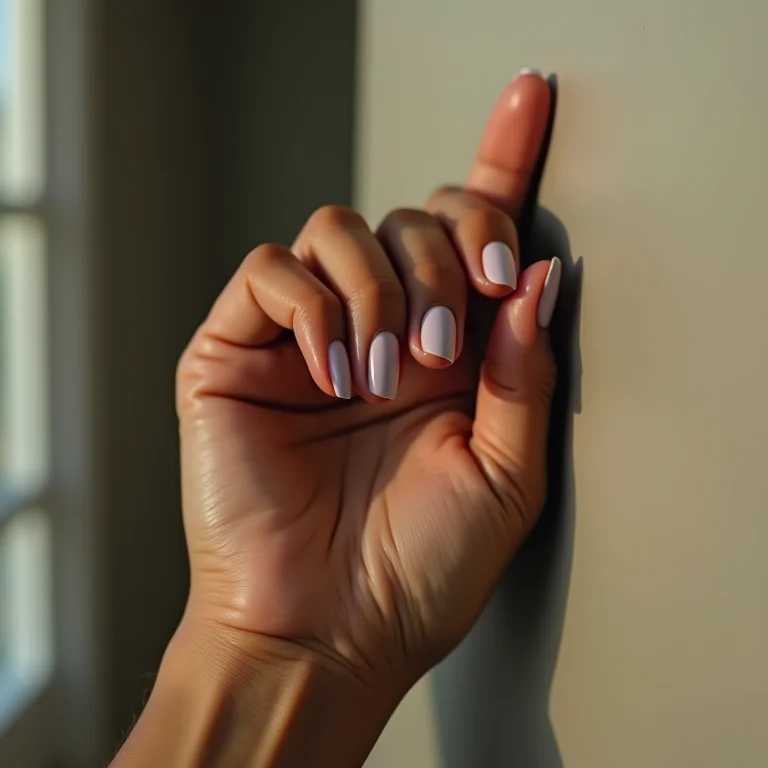 Filha única fosca: o detalhe que faz a diferença nas unhas.