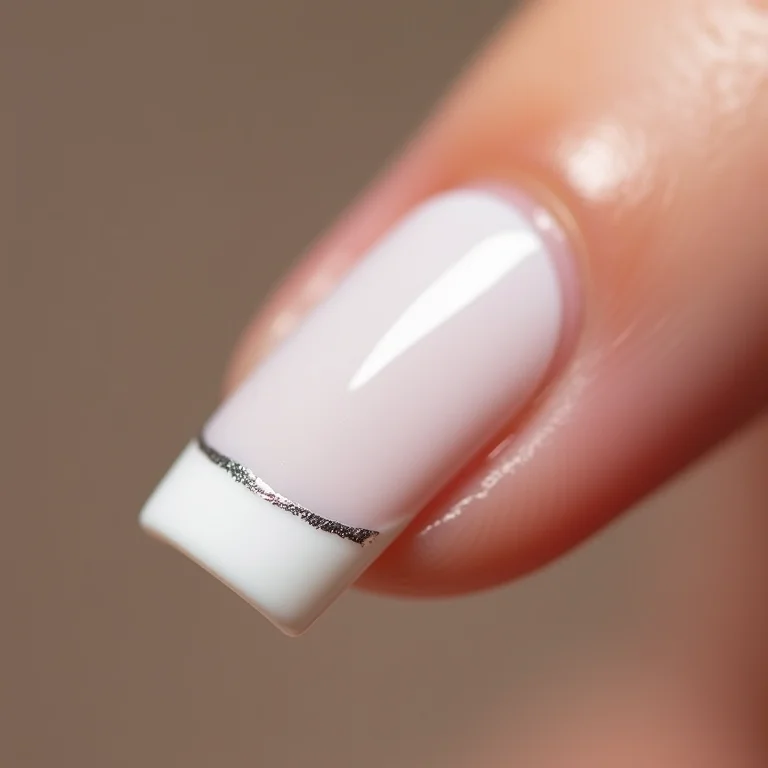 Francesinha alongada em unhas curtas