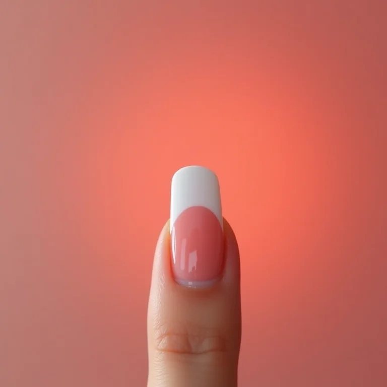 Francesinha clássica em unhas de gel