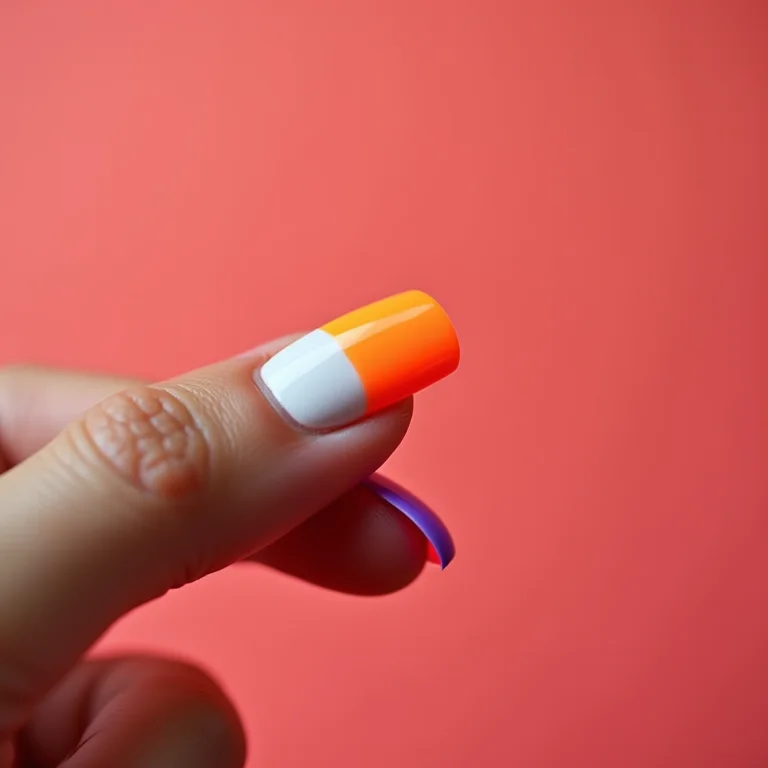 Francesinha colorida com tons neon