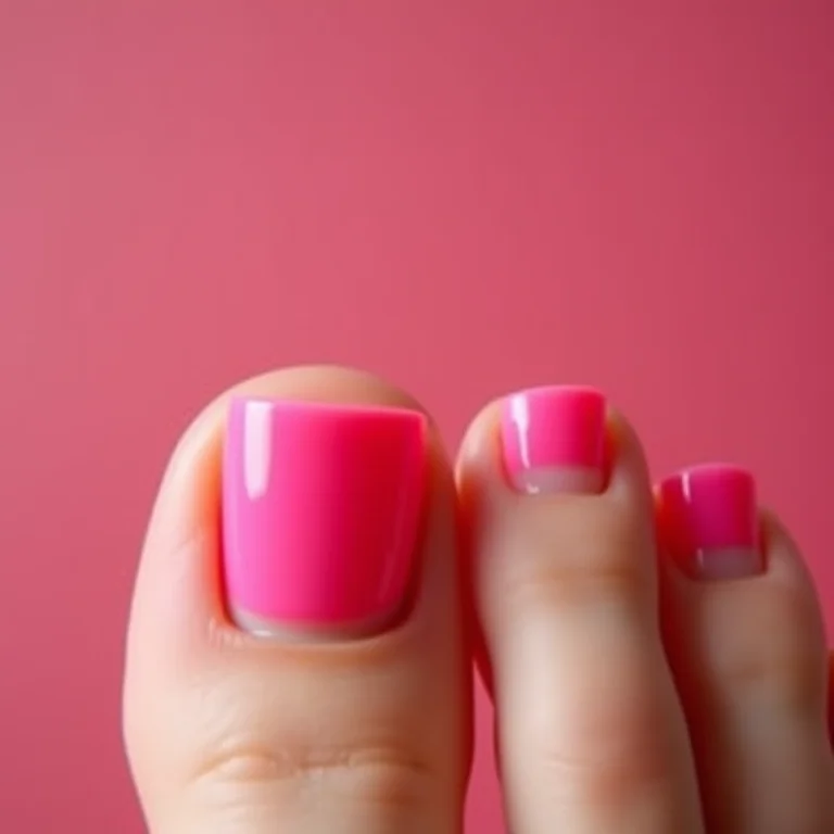 Francesinha colorida nos pés