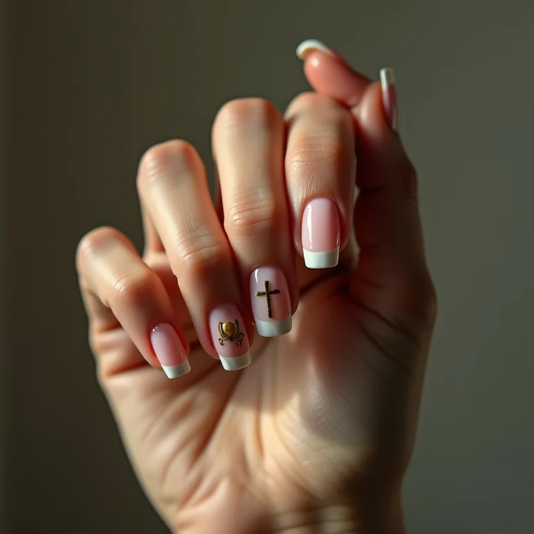 Francesinha com detalhe religioso: um toque de fé.