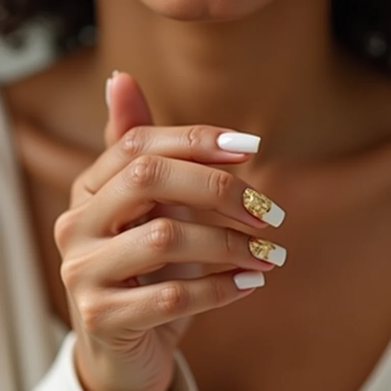 Francesinha com folha de ouro