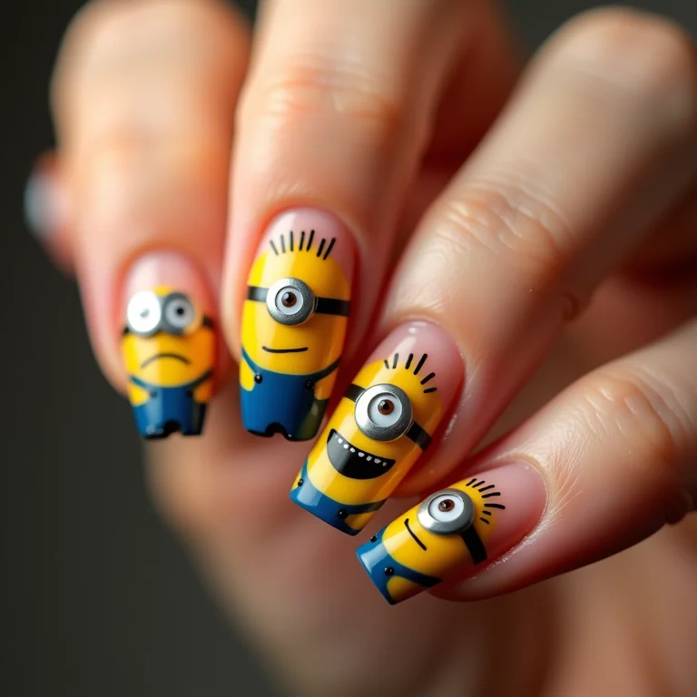 Francesinha com Minions nas pontas.