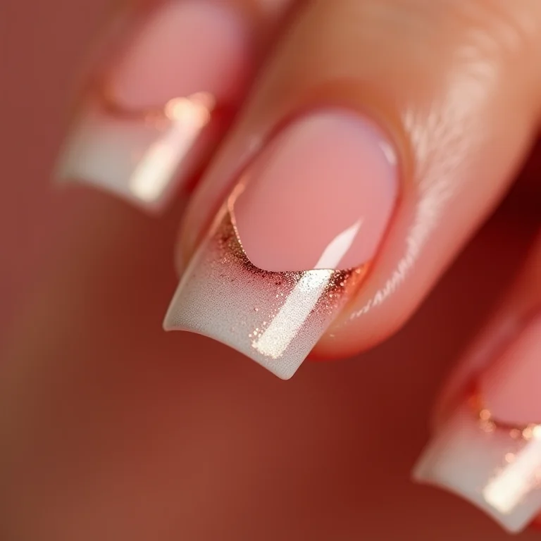 Francesinha desconstruída em rose gold