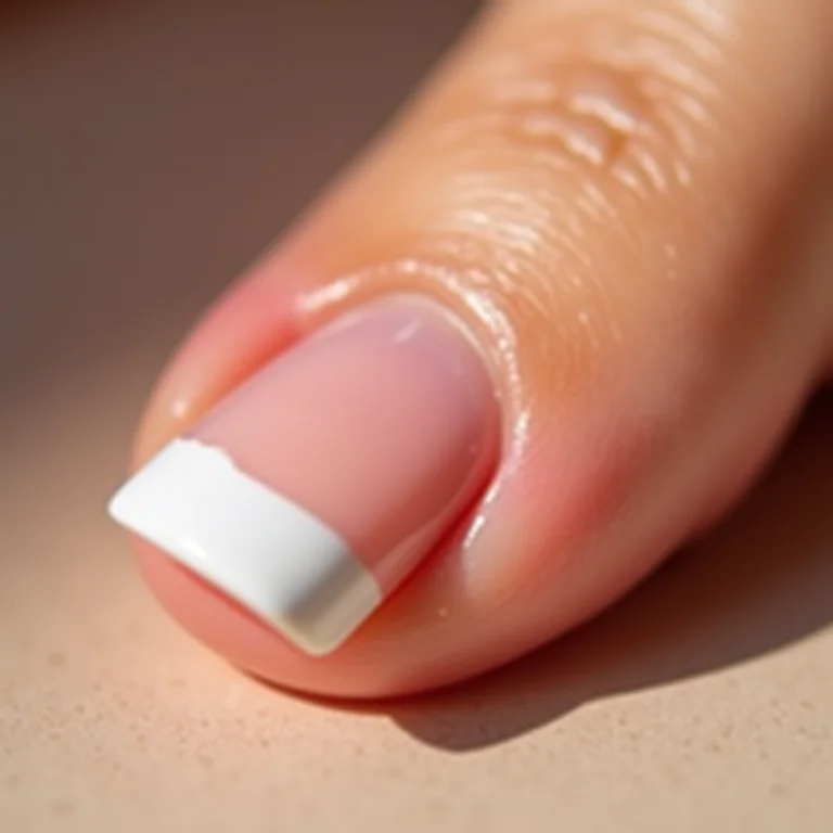 Francesinha diagonal nos pés