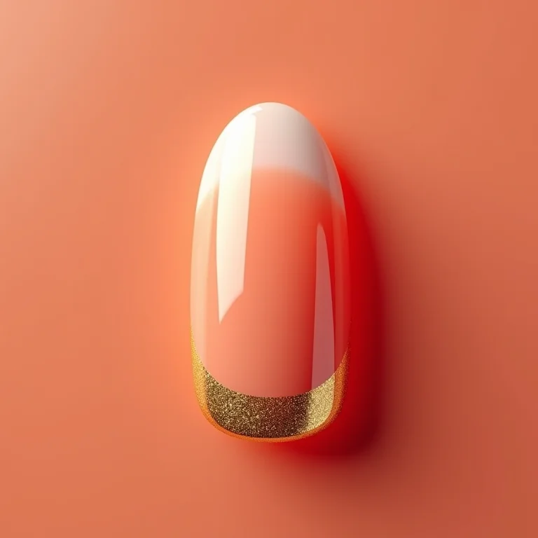 Francesinha dourada clássica e elegante