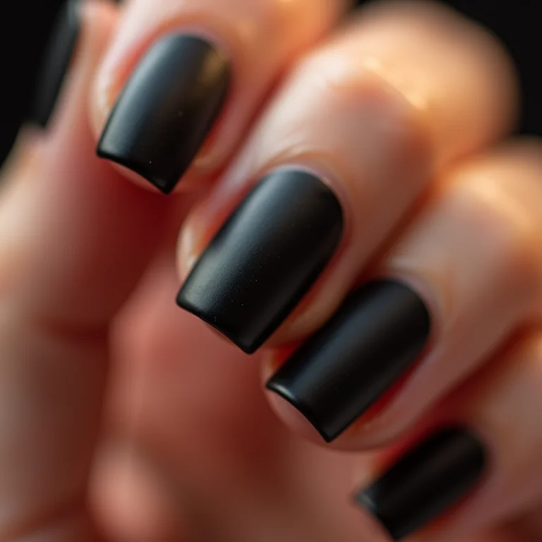 Francesinha invertida preta fosca